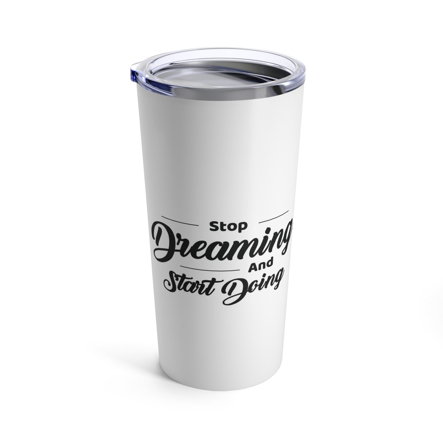 Inspirational Stainless Steel Tumbler - 20oz Ignite Your Motivation with Every Sip!