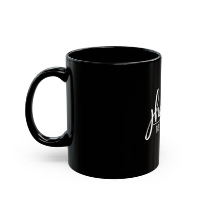 Jhoerika.com "Be The Best" Black Ceramic Mug