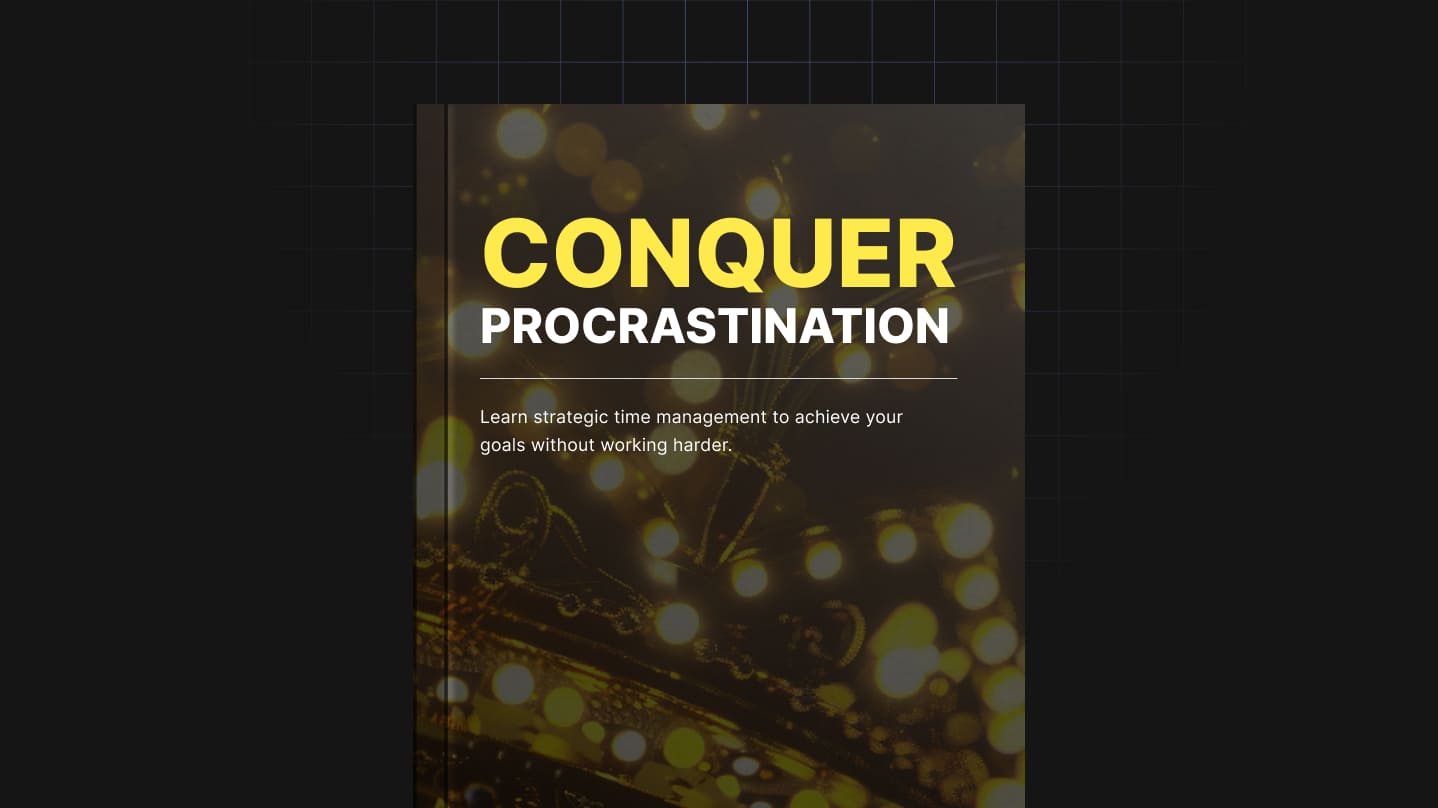 Conquer Procrastination EBOOK