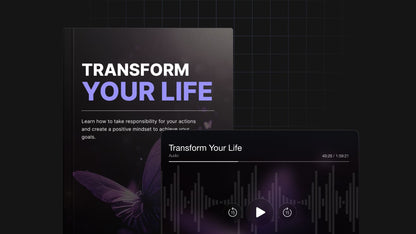 Transform Your Life EBOOK & AUDIO BOOK